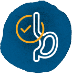 Esophagus with a check mark
